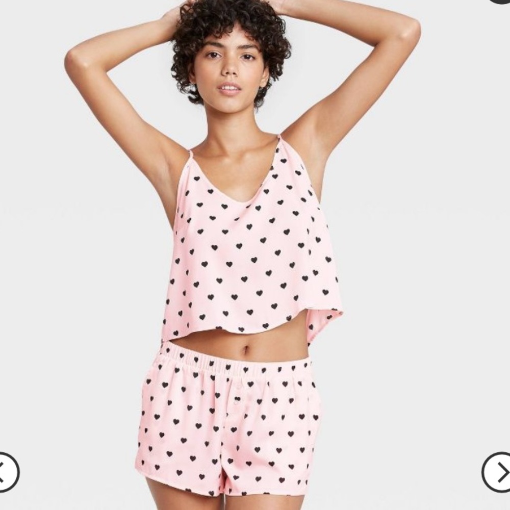 Women's Satin Cami and Shorts Pajama Set - Colsie™